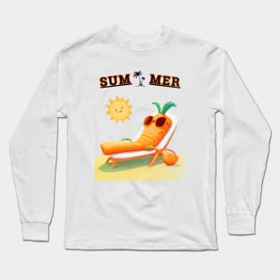 Summer Carrot Long Sleeve T-Shirt